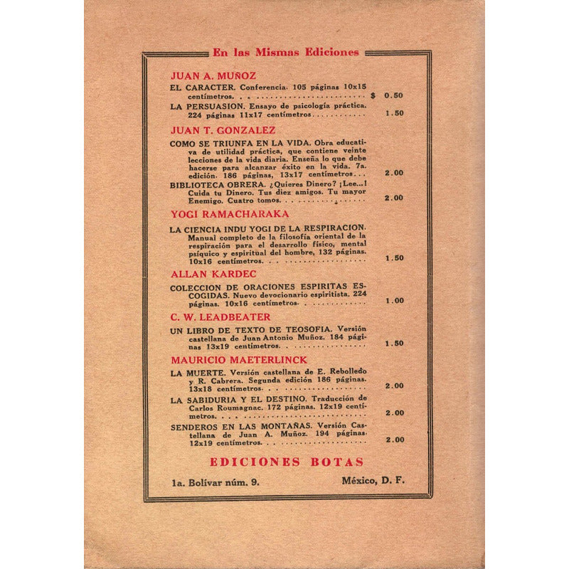 Abrirse Paso. Swett Marden, Botas Ed1936 (autoayuda)