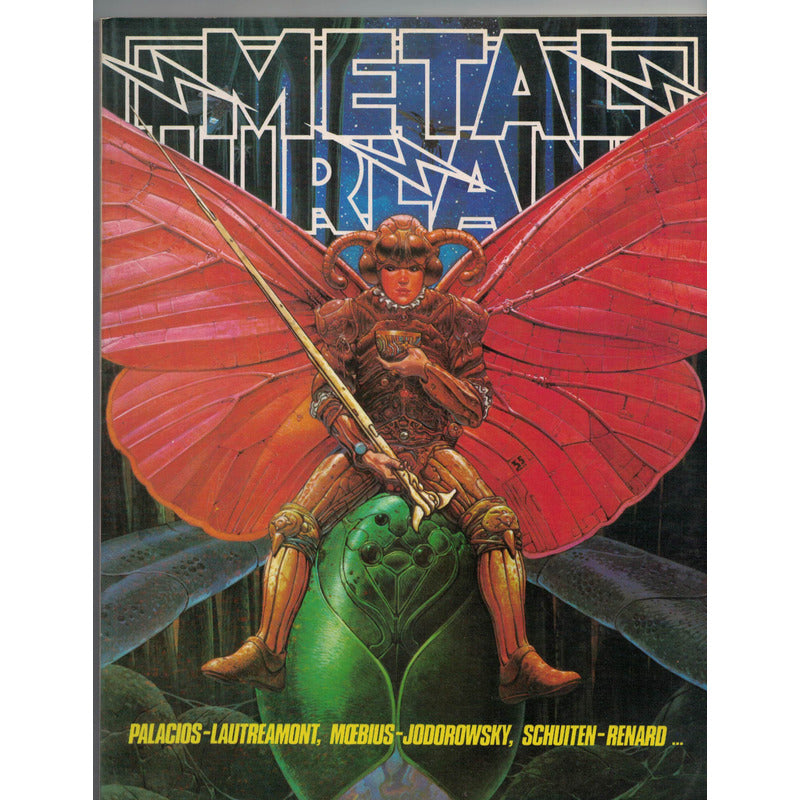 Metal Hurlant # 11. Moebius, Jodorowsky, Lautréamont