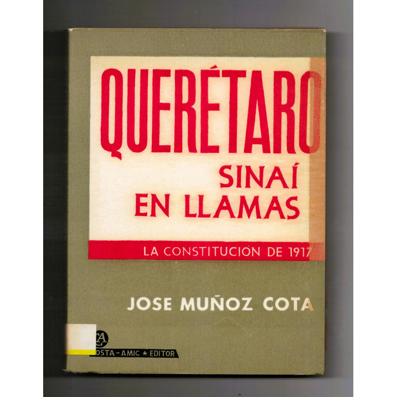 Queretaro, Sinai En Llamas. Muñoz Cota, Mexico 1967
