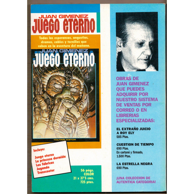 As De Pique # 6-10. Juan Gimenez, Toutain Editor 1988