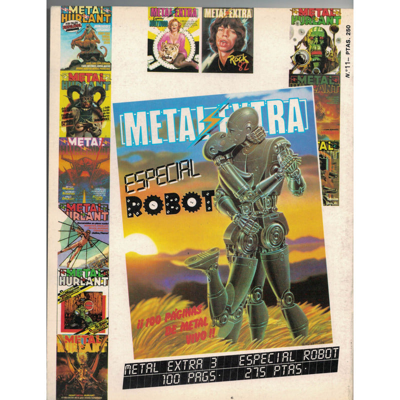 Metal Hurlant # 11. Moebius, Jodorowsky, Lautréamont