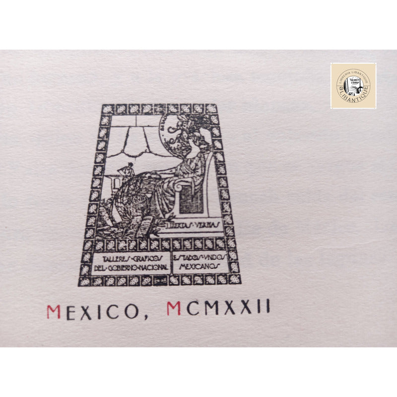 Chapultepec, Historia. Ruben M Campos, Mexico 1922 (1a)