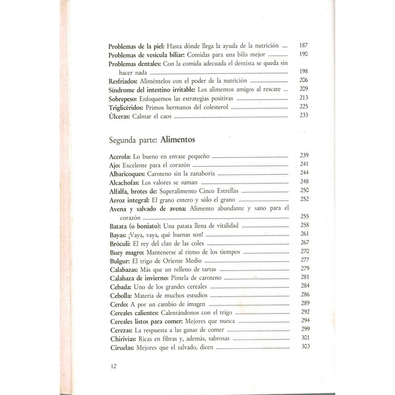 Alimentos Que Curan - Guia Alfabetica-. Hausman, España 1993