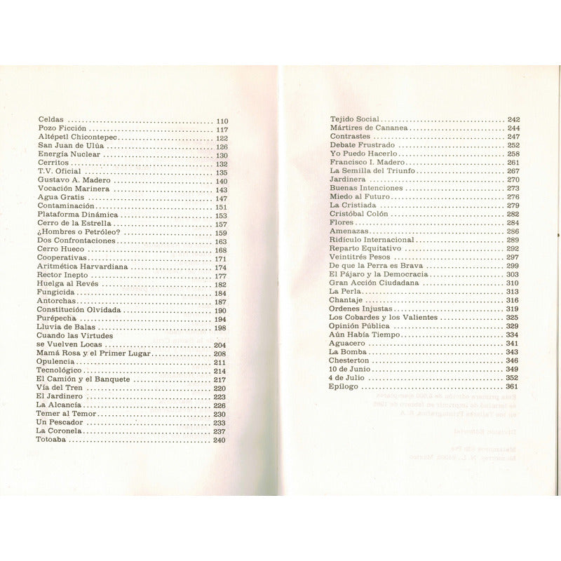 500 Horas De Hielo. Pablo Emilio Madero, Mexico 1985 Campaña