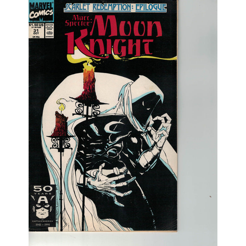 Moon Knight # 31. Ron Garney, Marvel Comics 1991 (epilogue)