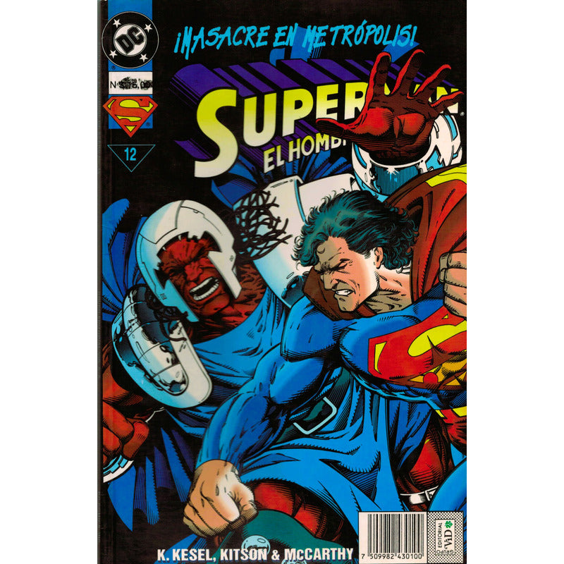 Superman, Masacre En Metropolis. Vid, Mexico 1994