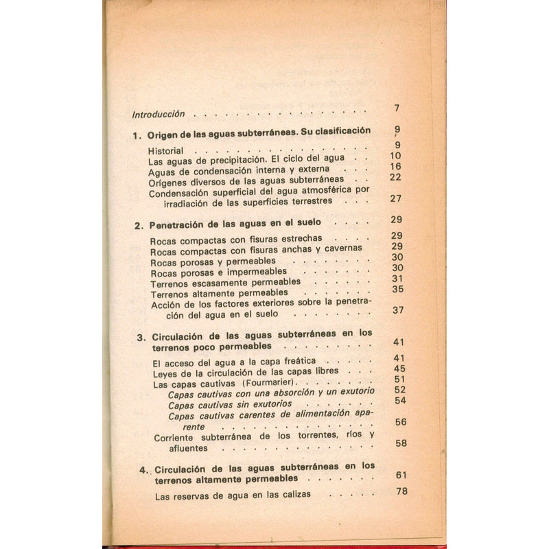Aguas Subterraneas. Felix Trombe, Muy Interesante, 1986