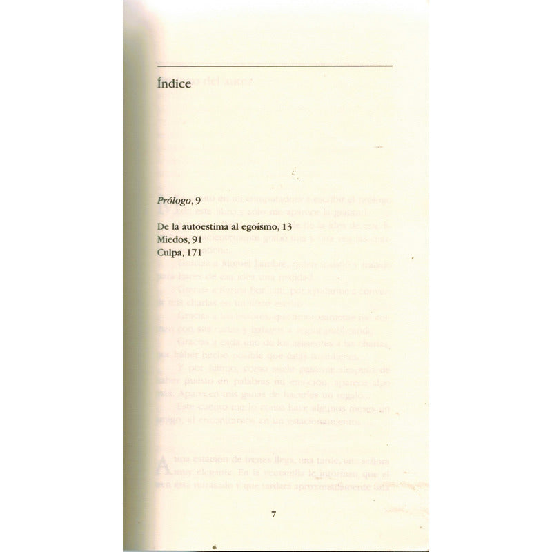 De La Autoestima Al Egoismo. Jorge Bucay, Mexico 2000