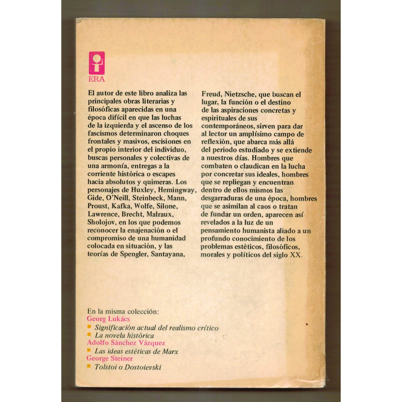 Ideologia Y Literatura. Harry Slochower, Mexico 1971 (1a)