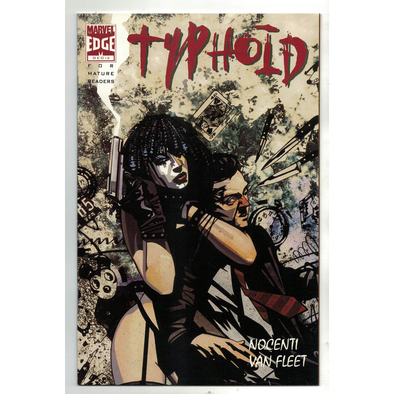 Typhoid 1, 2, 3, 4. Ann Nocenti, Van Fleet, Marvel Edge 1995