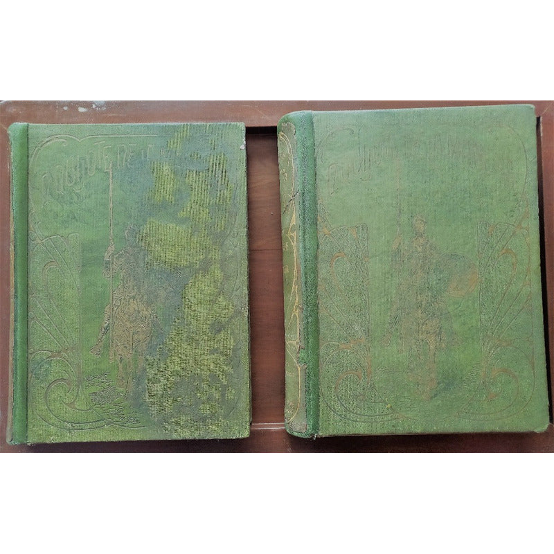 Don Quijote De La Mancha. 2vol, Cervantes 1905 -cromotipica-