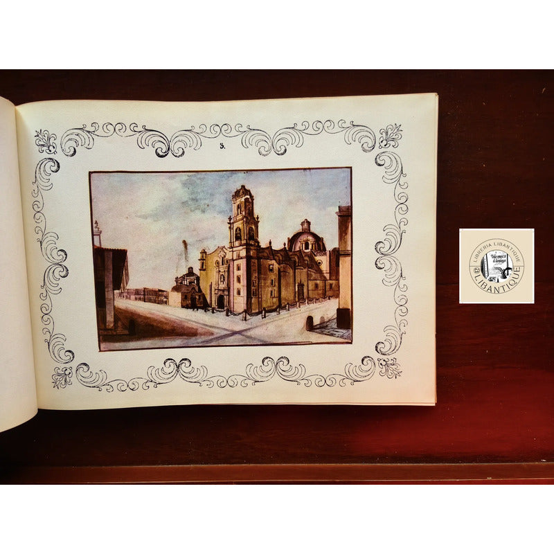 Principales Iglesias, Edificos Notables C D M X 1853 (facs)