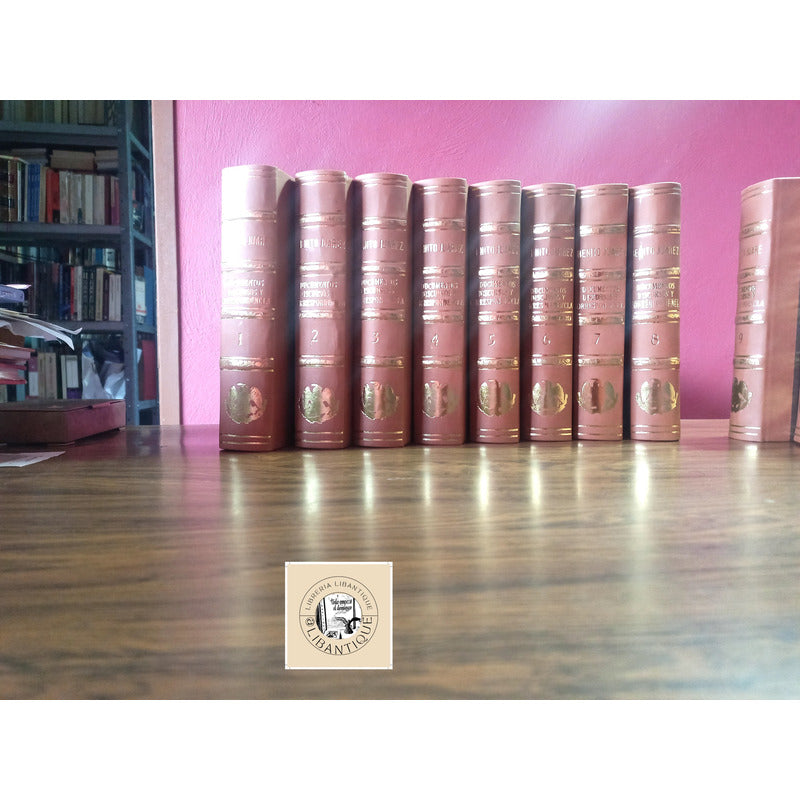 Benito Juarez, Documentos, Discursos, Correspondencia 15 Vol