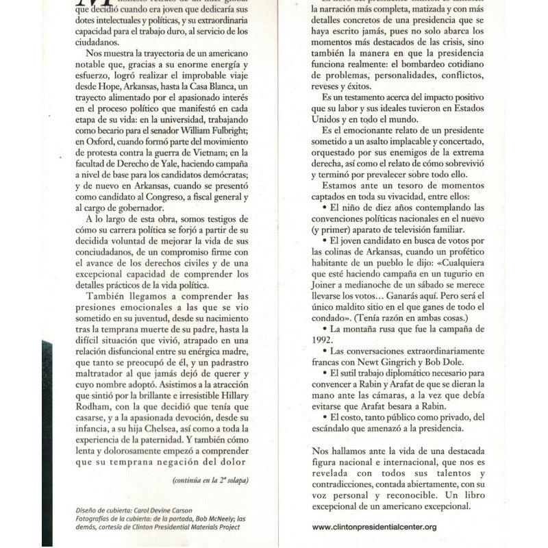 Mi_vida. Bill Clinton, Mexico 2004