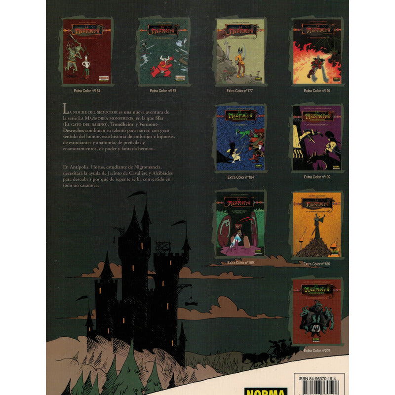 La Mazmorra, Monstruos: Noche Del Seductor. Joann Sfar 2004
