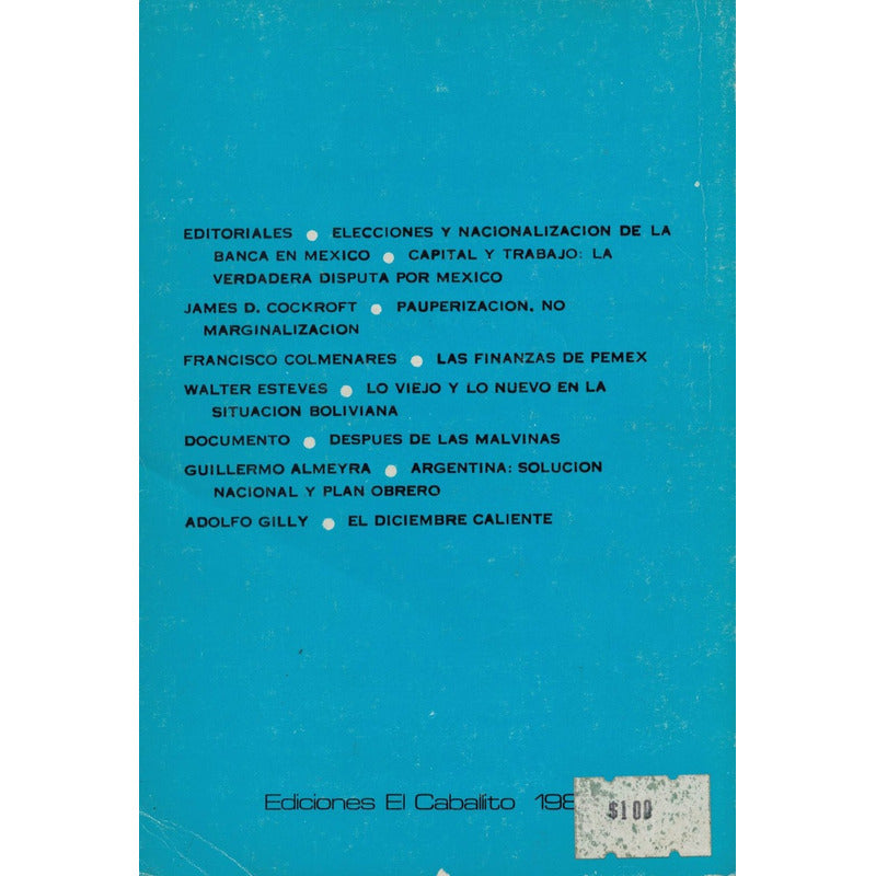 Coyoacan, Revista Marxista Latinoamericana, 1983 [15]