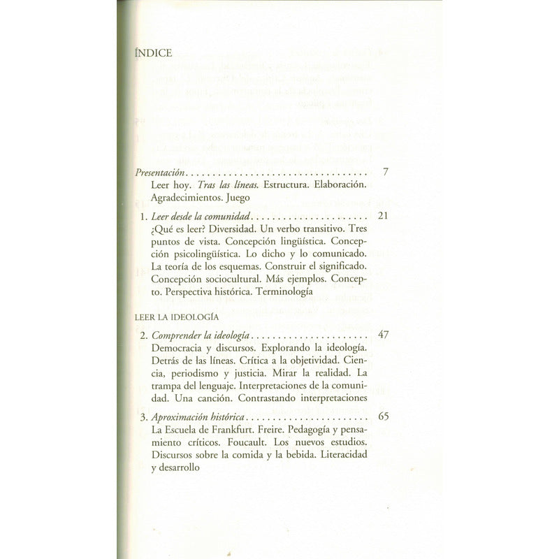 Tras Las Lineas. Daniel Cassany, España2006 Sobre La Lectura