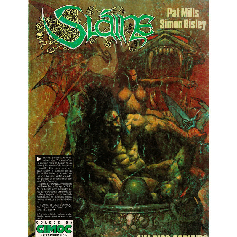 Cimoc, Revista # 121. Frazetta, Norma Editorial 1991