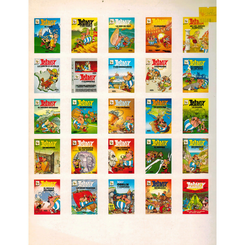 Asterix (1 Al 29), Grijalbo Ed., España 1981