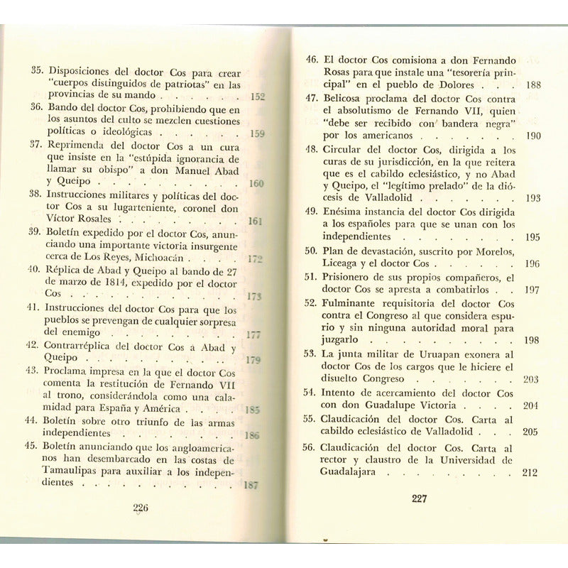Escritos Politicos. Jose Maria Cos, Mexico 1996