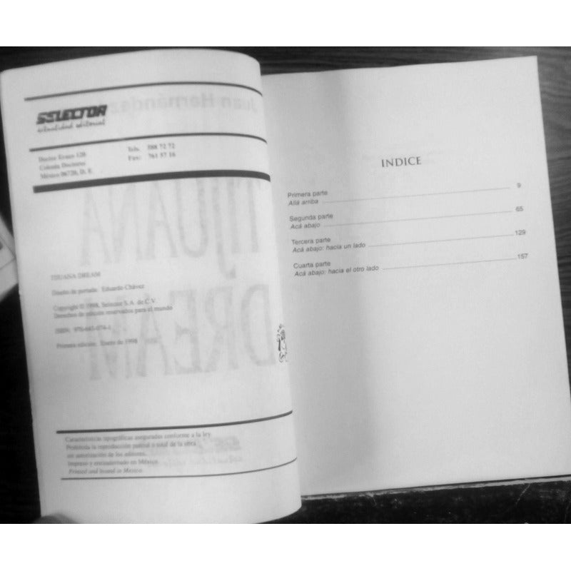 Tijuana Dream. Juan Hernandez Luna, Selector Ed., 1998