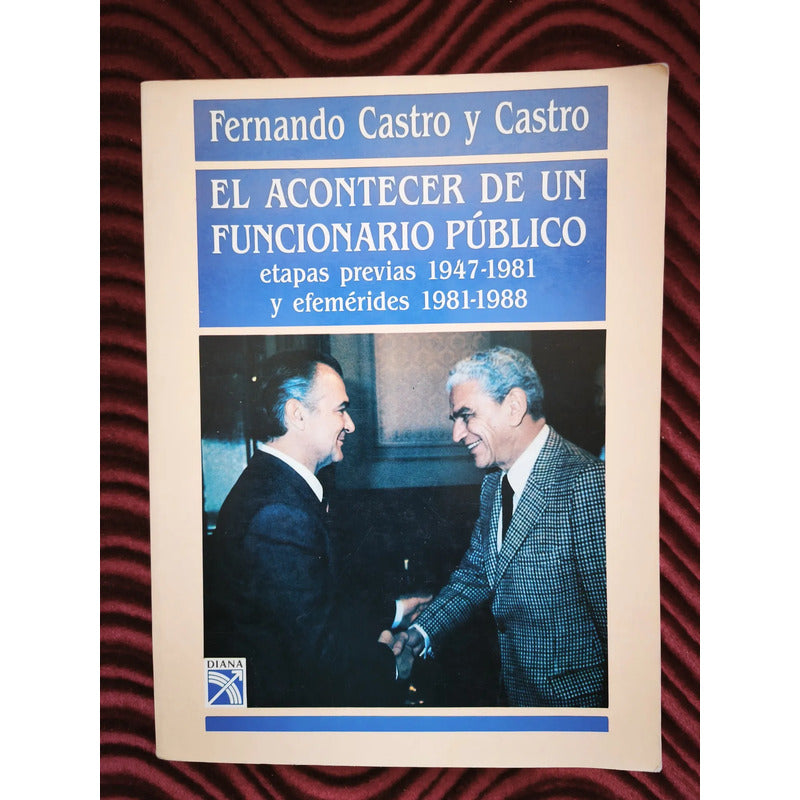 El Acontecer Un Funcionario Publico Fernando Castro Y Castro