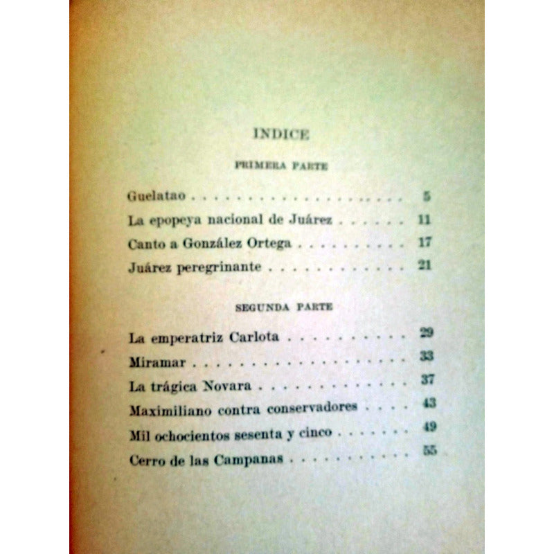 Epopeya Nacional Benito Juarez. J J Ortega, Colima 1972