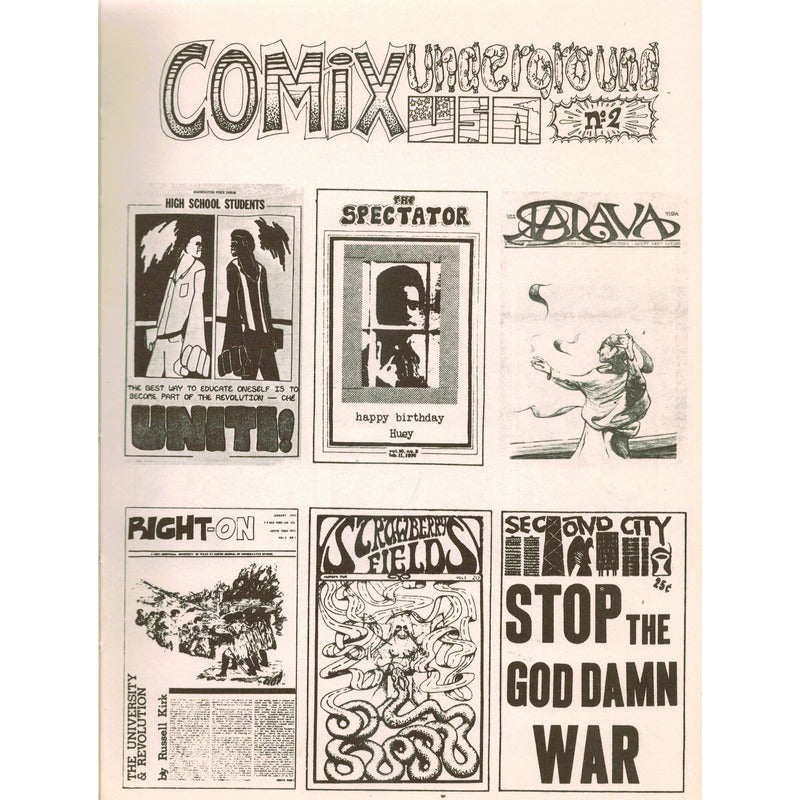 Comix Underground U S A # 2. Ignacio Fontes, España 1973