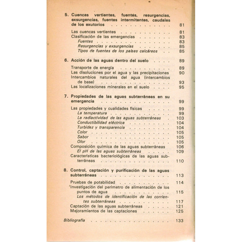 Aguas Subterraneas. Felix Trombe, Muy Interesante, 1986