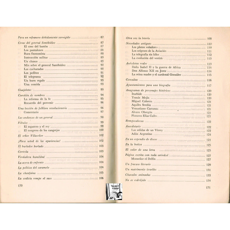 Libro Del Buen Humor. Jesus Garcia Gutierrez, Mexico 1956