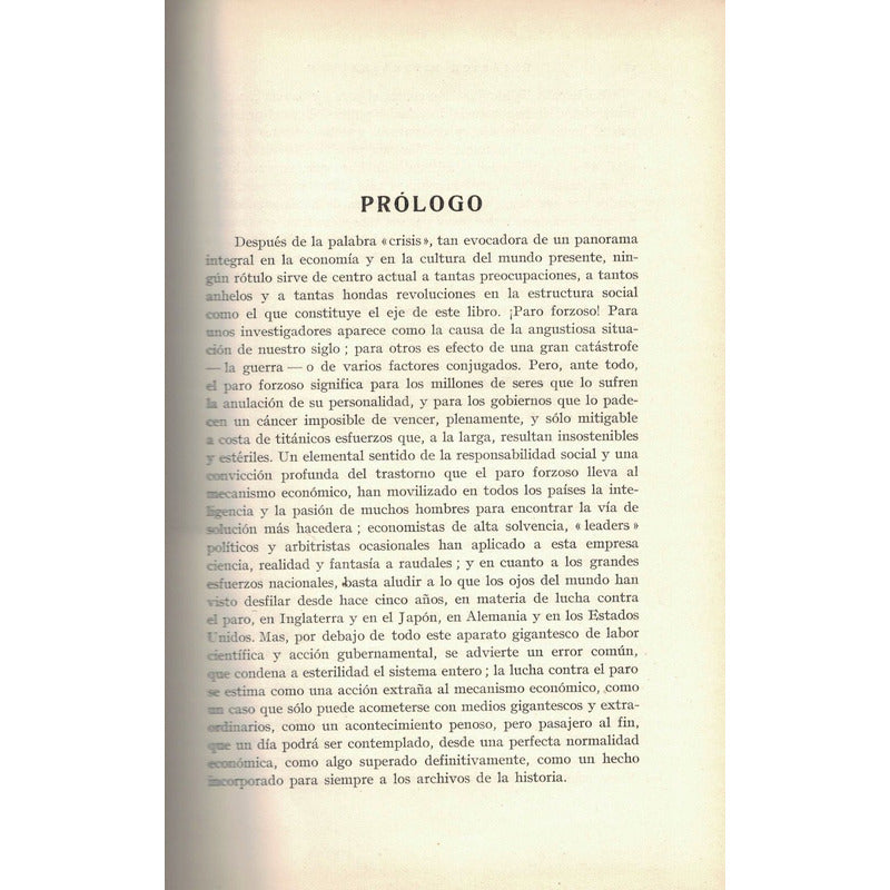 Paro_forzoso_y_capital. Heinrich Rittershausen, 1935