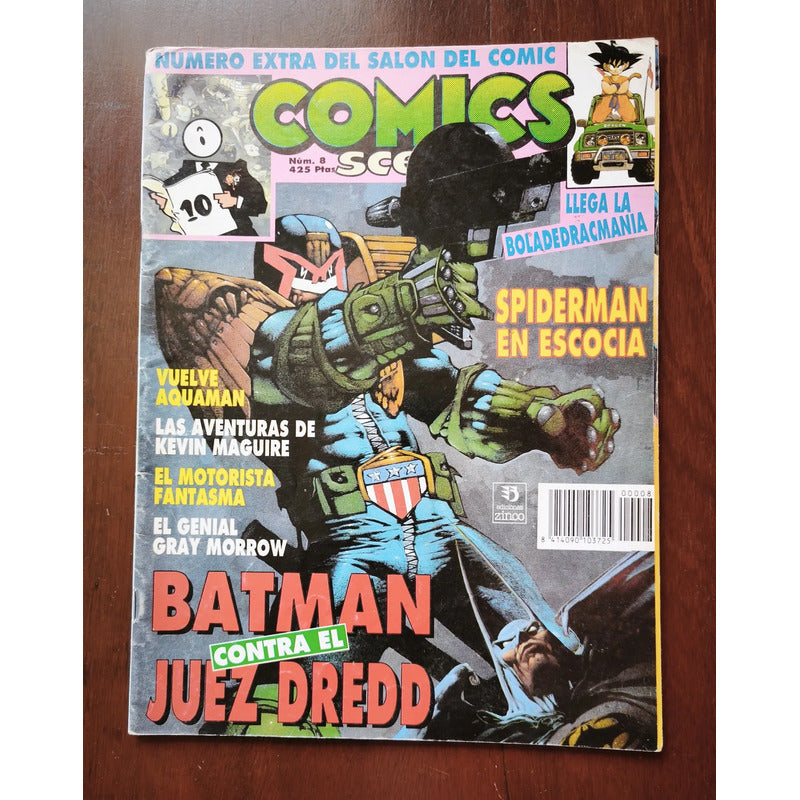 Comics Scene #8. Ediciones Zinco 1992