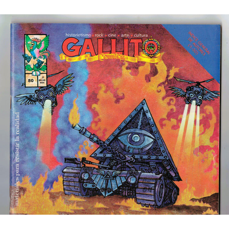 Gallito Comics # 50. Mexico 1998 ( Como Nuevo )