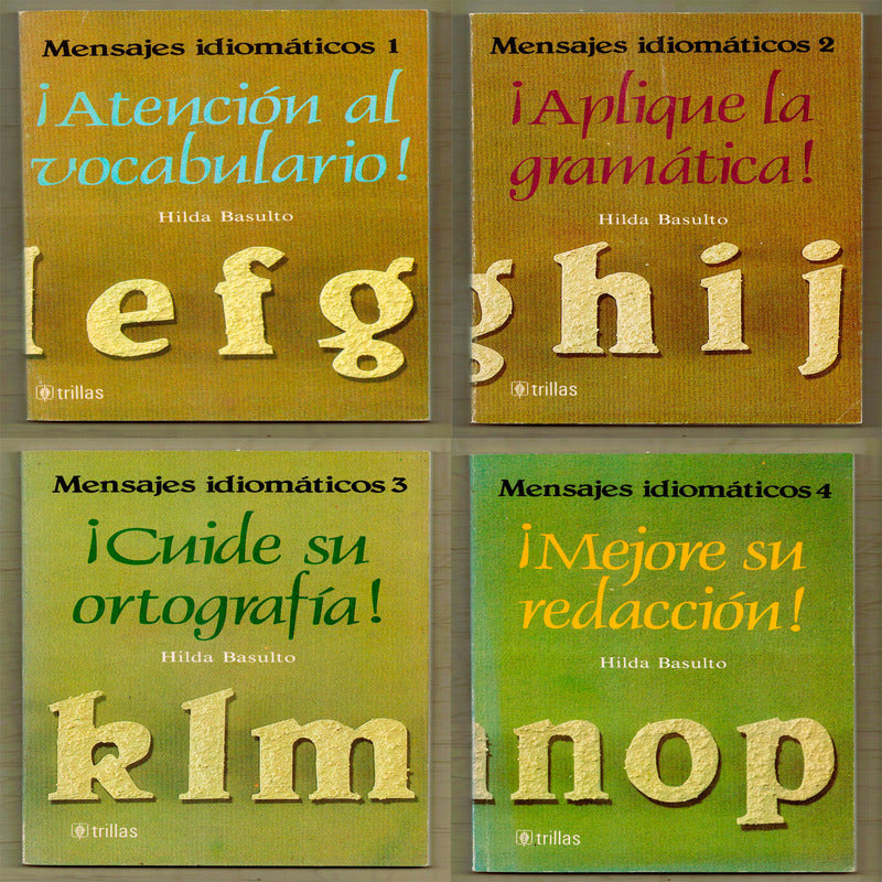 Atencion Al Vocabulario! (4vol). Hilda Basurto, Mexico 1990