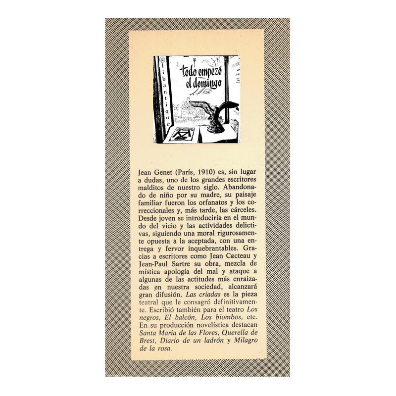 Querella De Brest. Jean Genet, Debate Lit. Ed., 1983