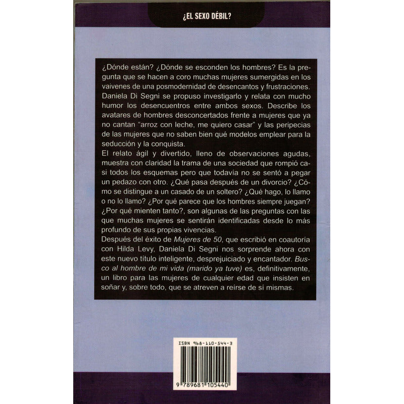Busco Al Hombre De Mi Vida... Di Segni, Mexico 2002