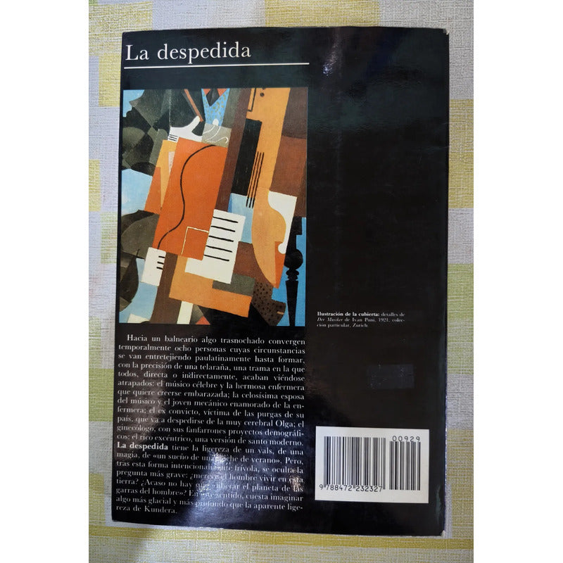 La Despedida. Milan Kundera