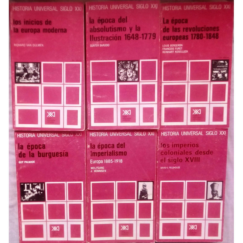 Historia De Europa -6vol-. Mexico 1992