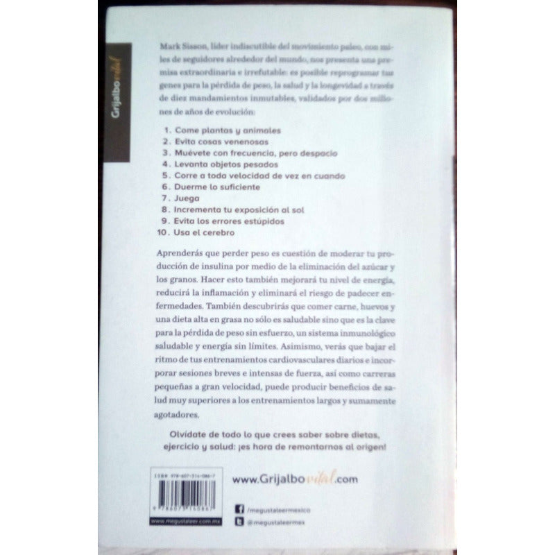 10 Mandamientos Del Cavernicola. Sisson, Grijalbo Ed., 2016
