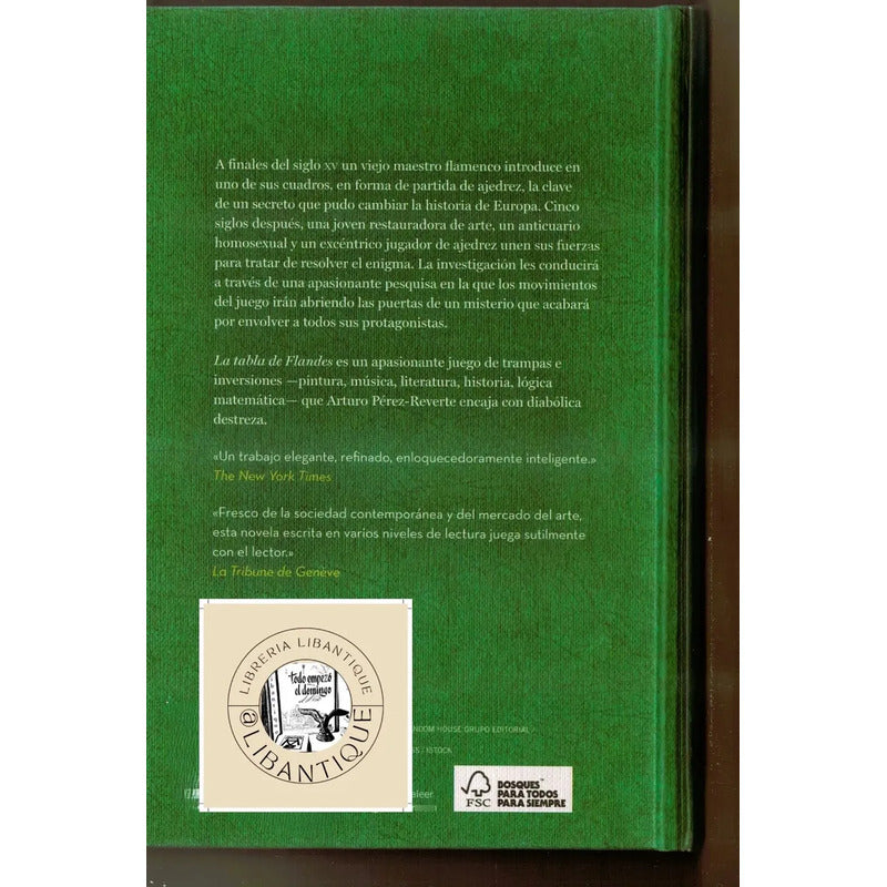 La Tabla De Flandes. Perez- Reverte, Edicion Conmemorativa