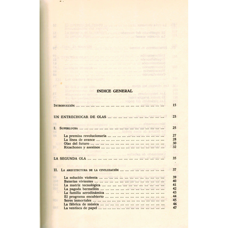 La Tercera Ola. Alvin Toffler, Mexico 1981 (2a)
