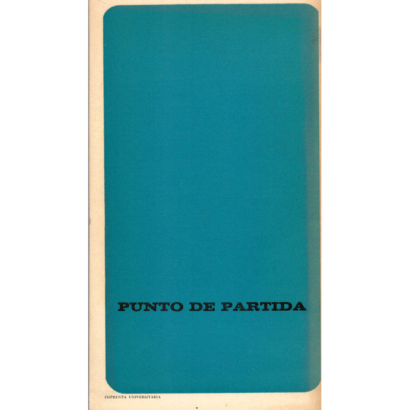 Punto De Partida. Margo Glantz (dir.) Mexico 1969