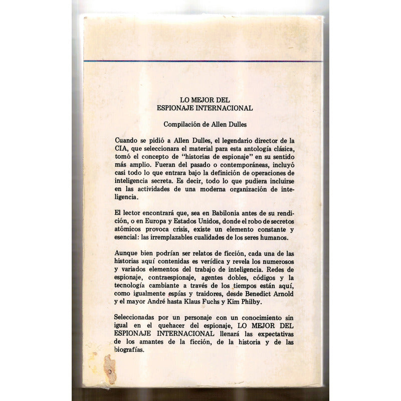 Lo Mejor Del Espionaje Internacional Allen Dulles Mexico1986