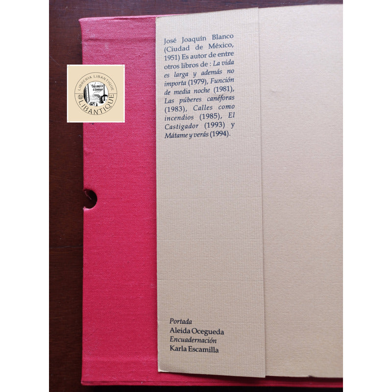 La Escuela De Las Mujeres. Jose J Blanco, (tiraje De 100ejm)