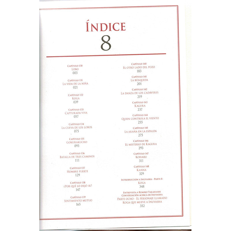 Inu Yasha. Rumiko Takahashi #8 (manga)