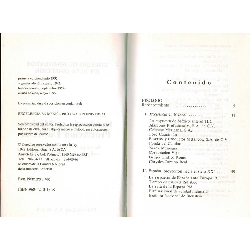 Excelencia Mexico, Proyeccion Universal Miguel Angel Cornejo