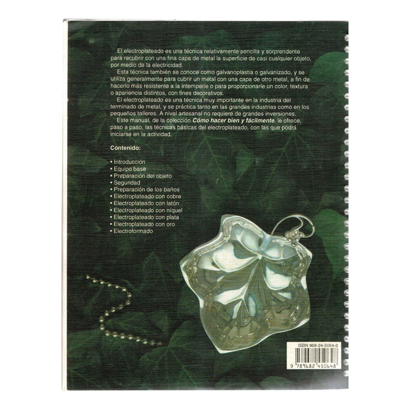 Manual, Recubrimiento Metalico -paso A Paso- Mexico 1995