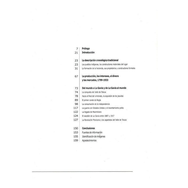 La Gavia, Historia De Una Hacienda. Guzman Urbiola 2003