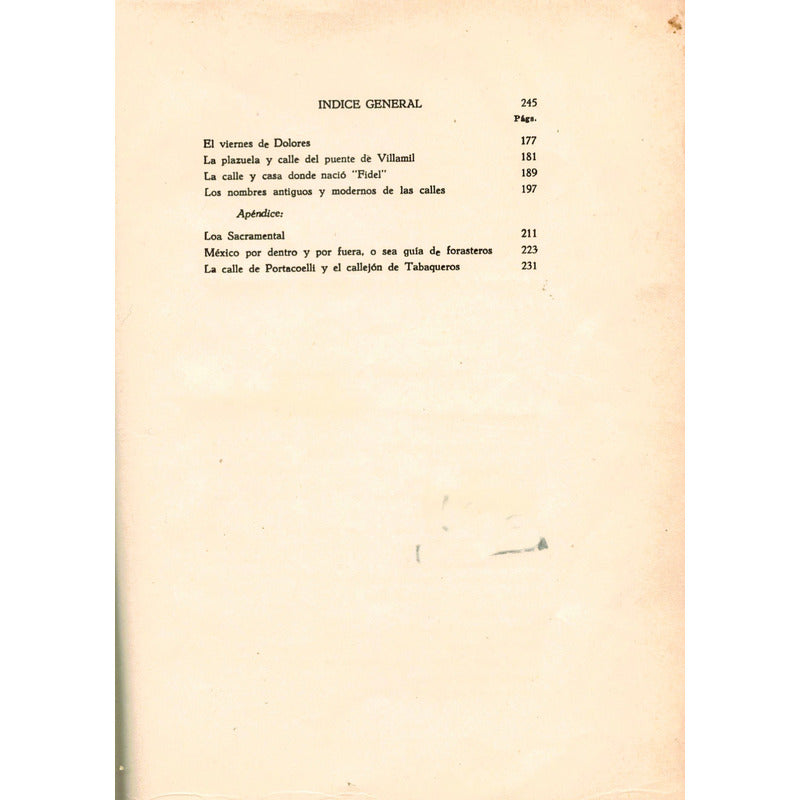 Calles De Mexico (2vol). Luis Gonzalez Obregon Edi Lujo 1947