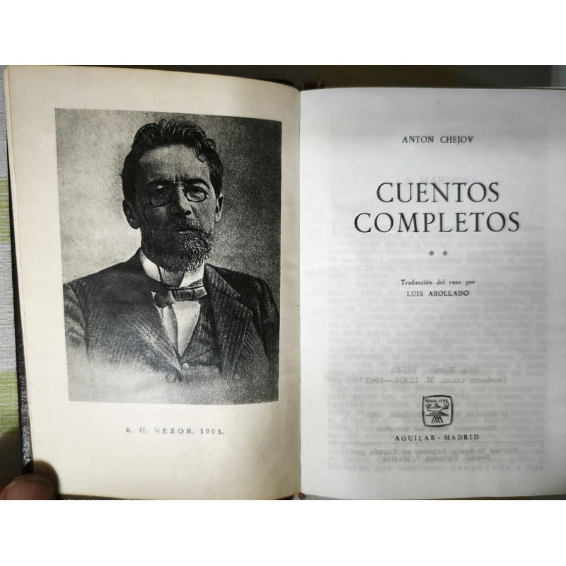 Cuentos Completos T. 2. Anton Cherjov, Aguilar Edicion